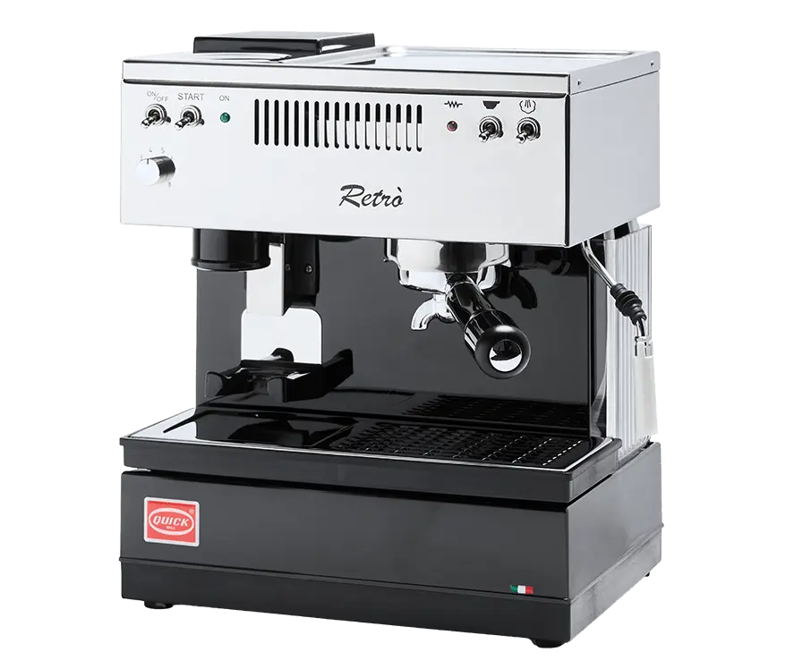 Quick Mill Retrò - Kompaktne retro espressomasin veski ja - Barista ja Espresso