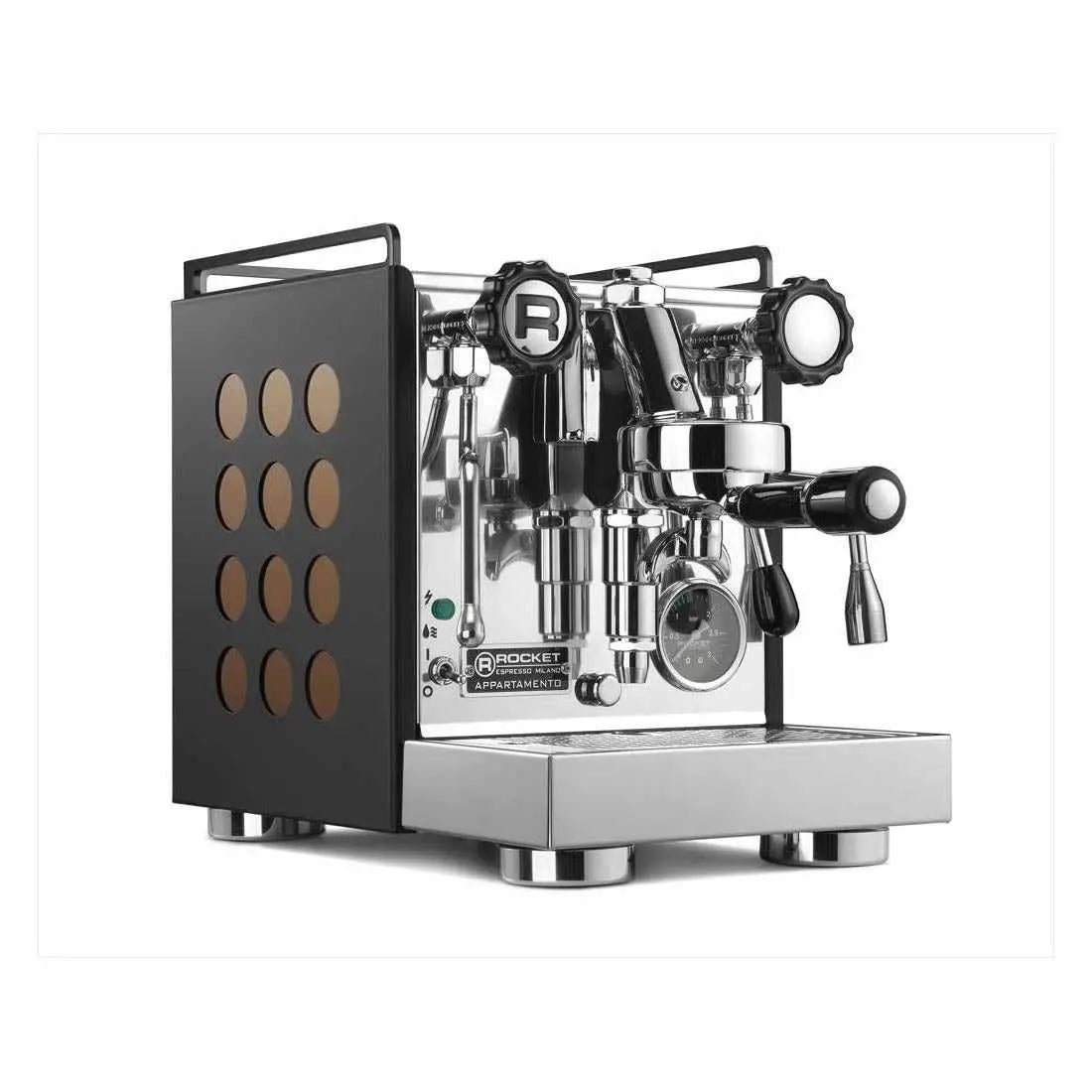 Appartamento Espressomasin-Soojusvaheti-Rocket Espresso-Must/Vask-Barista ja Espresso