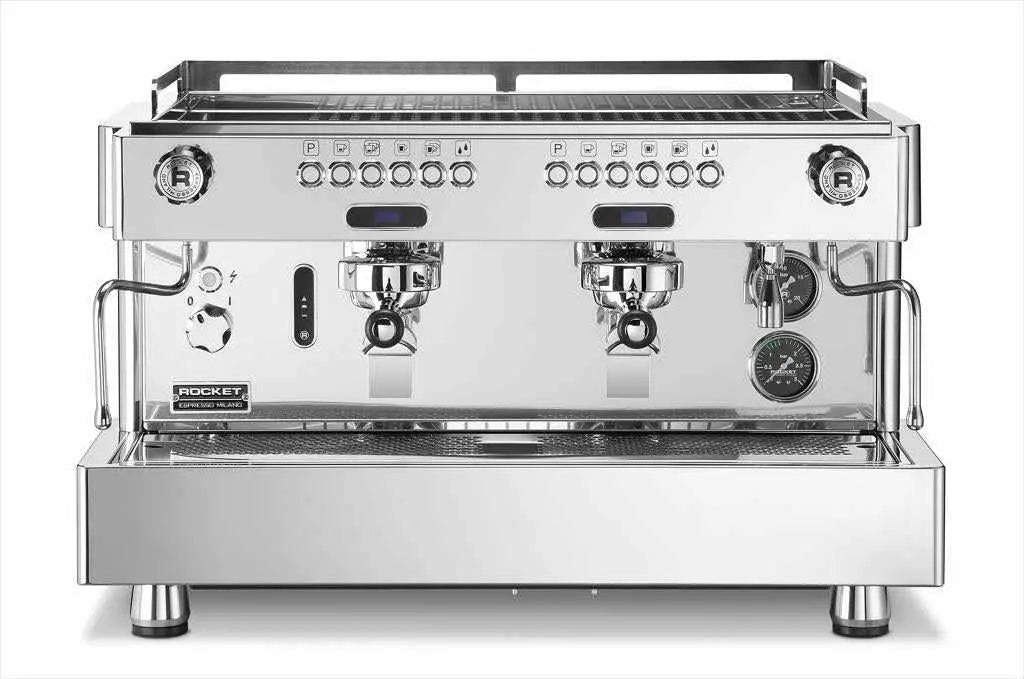 Rocket Espresso RE A Timer Kommersiell espressomaskin-Kommersiell-Rocket Espresso-3-grupp-Barista och Espresso