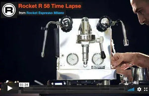Rocket R 58 Time Lapse - Barista och Espresso