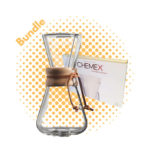 Chemex 3 tassi + 100 filtrit ESPRESSO GEAR