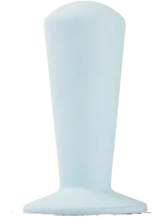 Hele sinine kohvitarvik espressoseadmele, Luce asenduskäepide ergonoomilise disainiga.