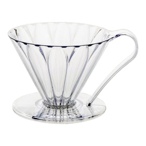 Tritanist lillekujuline tilgutiga kohvifilter, 4 tassi, läbipaistev