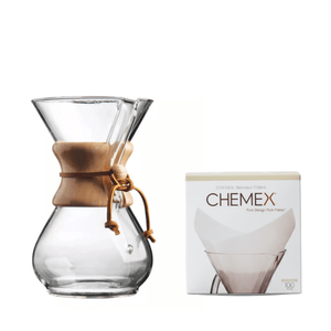 Chemex för 6 koppar + 100 st filter - Barista och Espresso