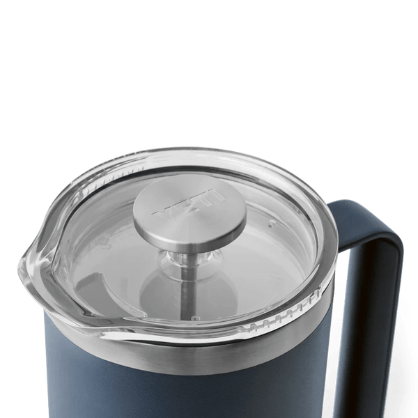 Fransk Press 1l - Mörkblå - Barista och Espresso