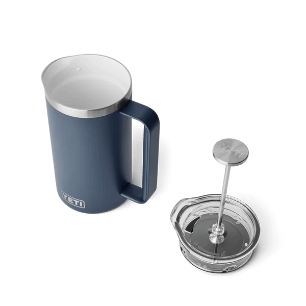 Fransk Press 1l - Mörkblå - Barista och Espresso