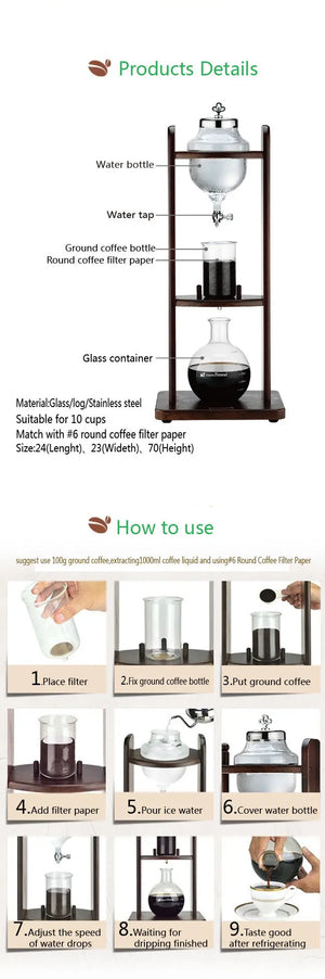 Külm dripper HG6360 TIAMO