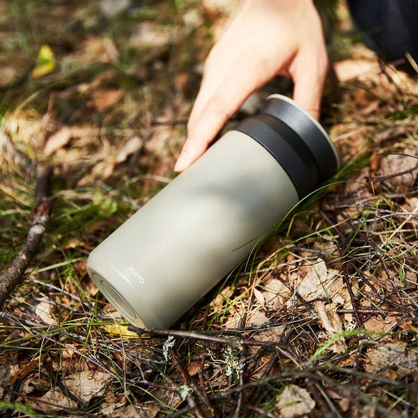 Kinto Travel Tumbler Sand Beige 350ml - Barista och Espresso