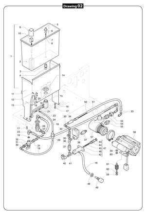 Crem Membranswitch Tower 1x5L - Reservdel OEM nummer: 1603859