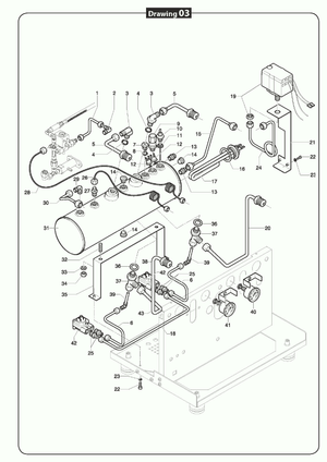 Manometer kokare ECM Technika - Reservdel OEM nummer: B7432516