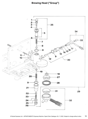 Rocket Cylinder - Reservdel OEM nummer: C229901165