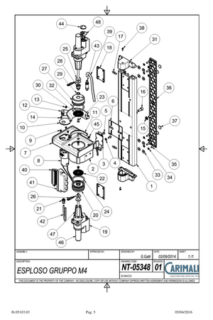 Carimali Encoder - Reservdel OEM nummer: 96.00656