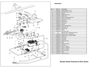 Rocket Snabbkoppling-1/8 HO - Reservdel OEM nummer: C229900708