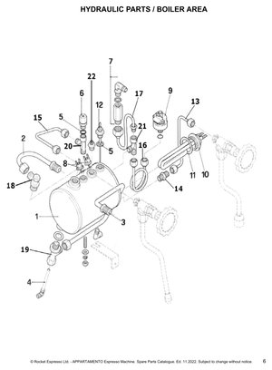 Rocket Koplling 1/4 HA/HA - Reservdel OEM nummer: C229900520